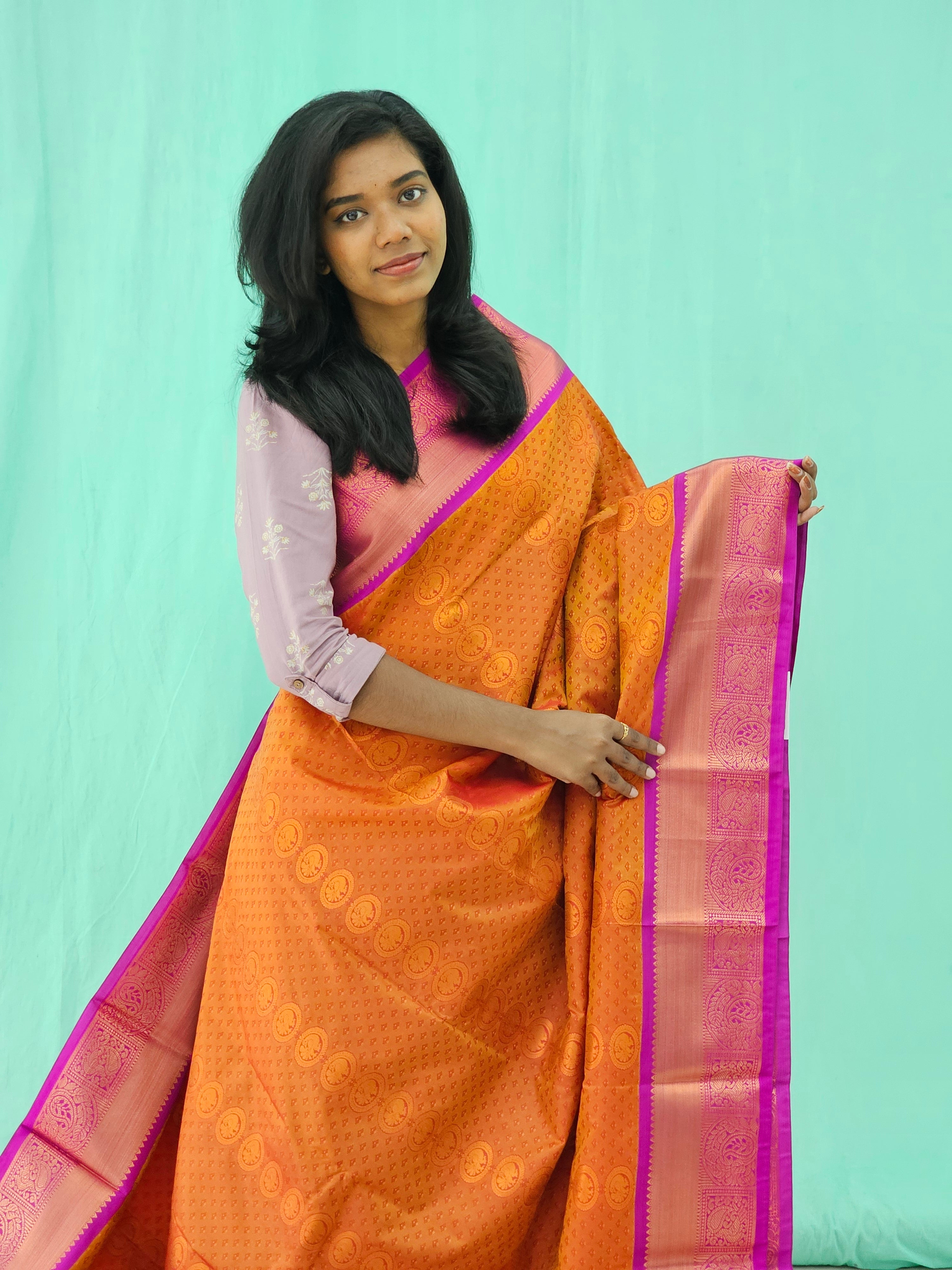 Kanchipuram Blended Trending Silk Saree 117
