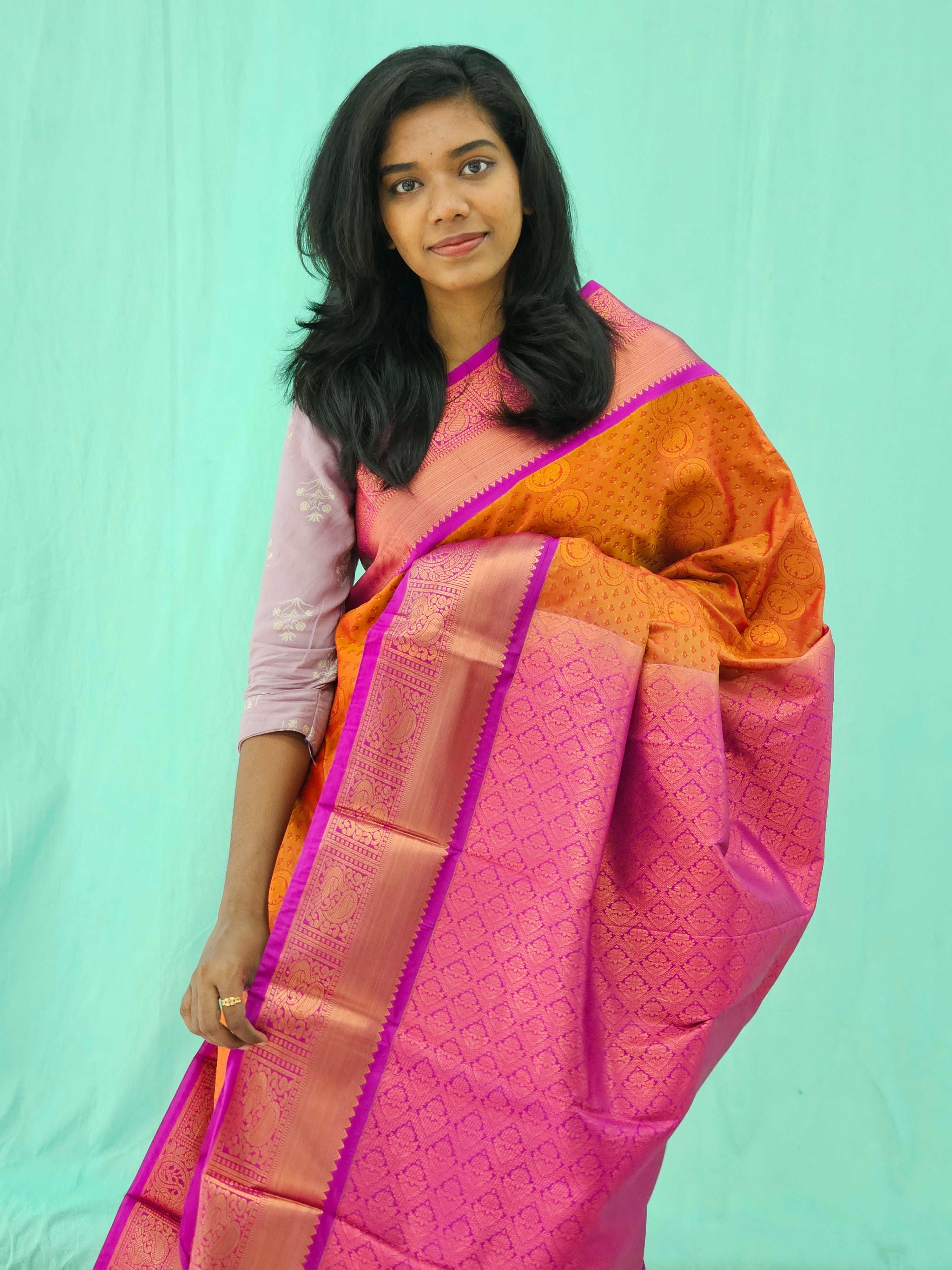 Kanchipuram Blended Trending Silk Saree 117