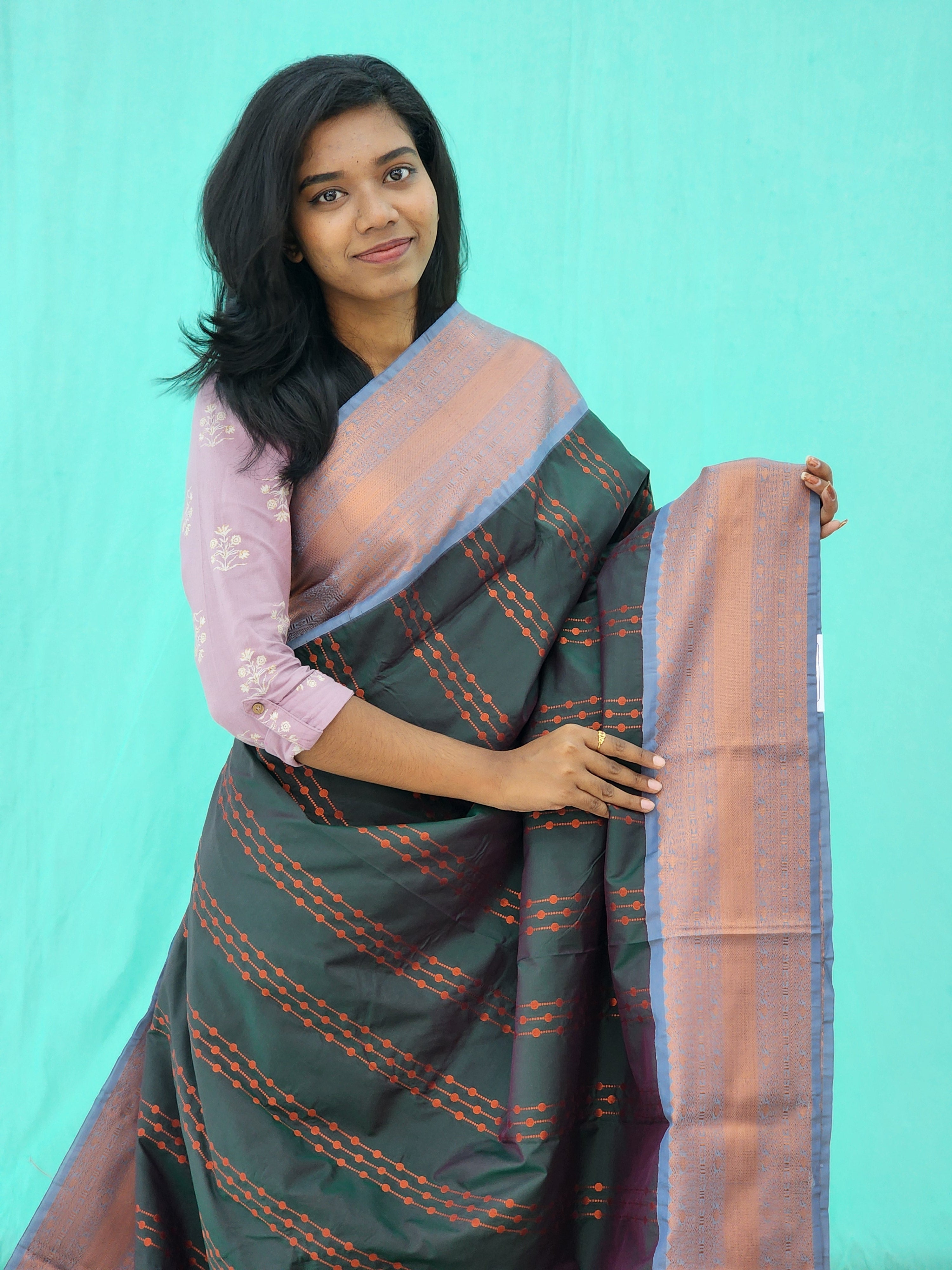 Kanchipuram Blended Trending Silk Saree 122