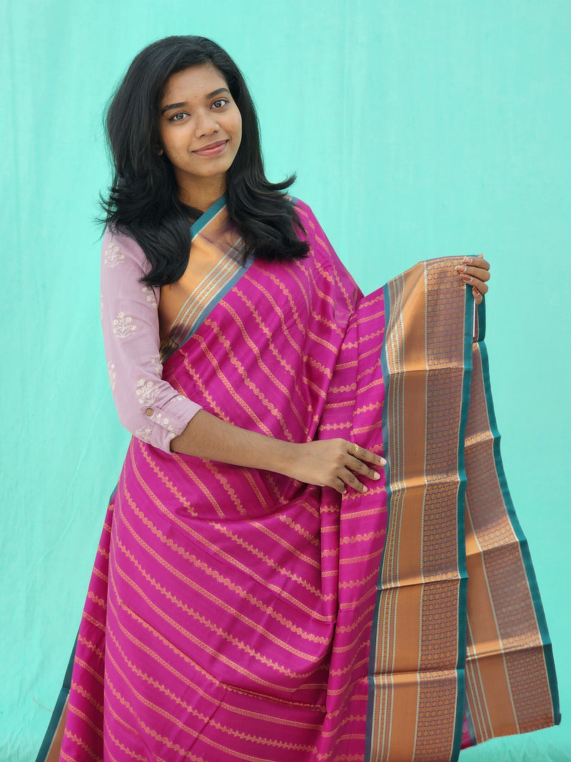 Kanchipuram Blended Trending Silk Saree 124