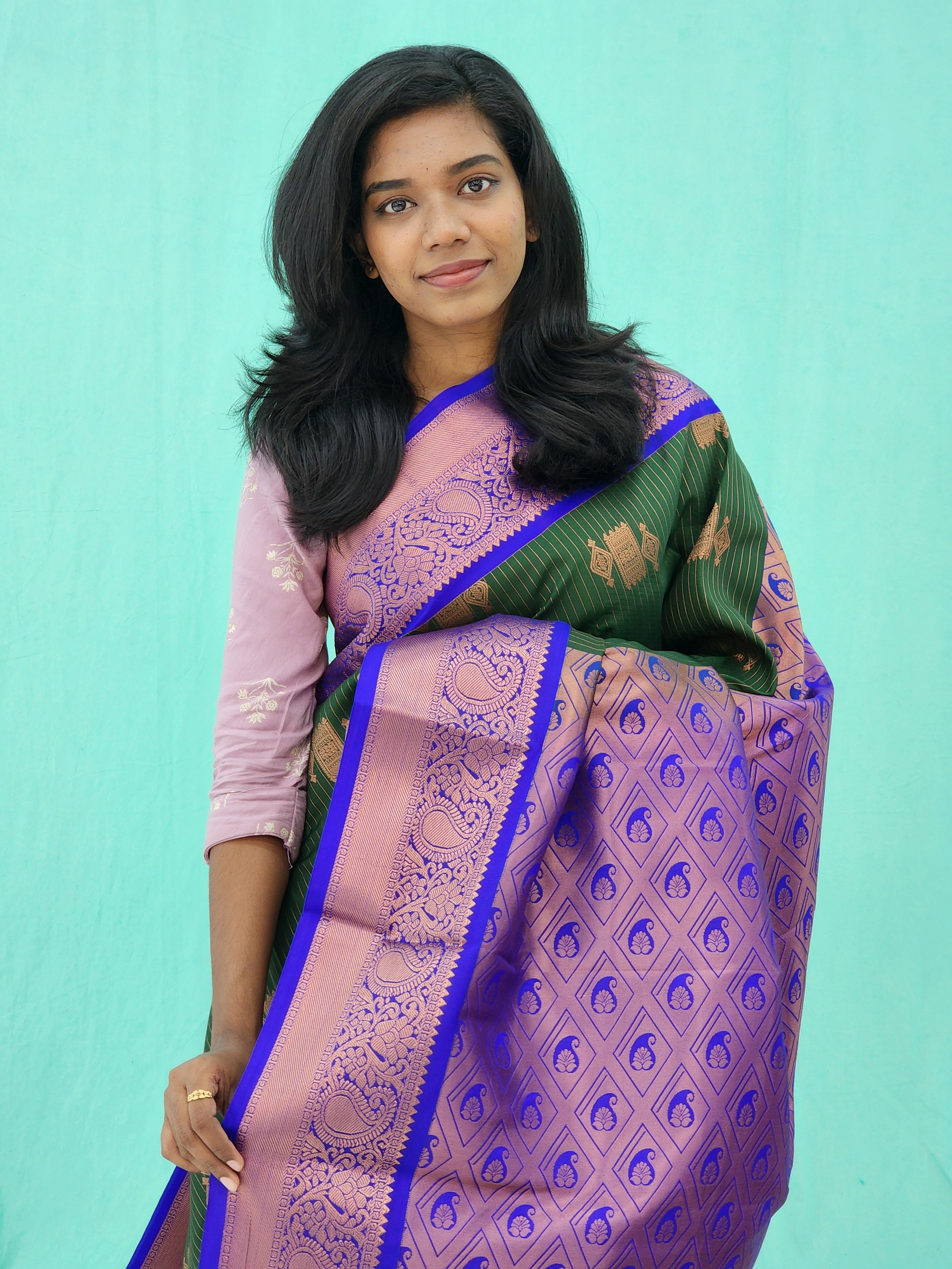 Kanchipuram Blended Trending Silk Saree 126