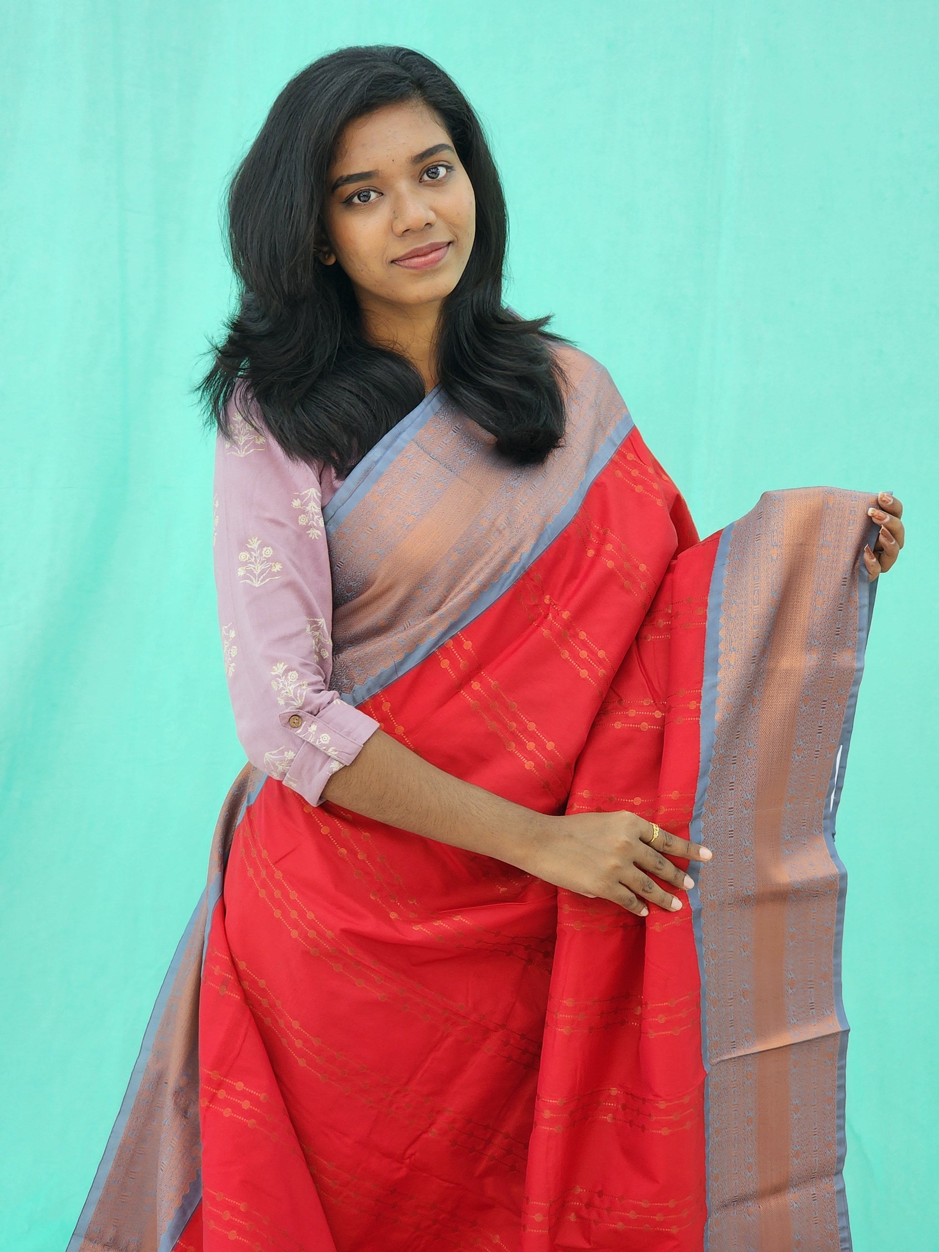 Kanchipuram Blended Trending Silk Saree 127