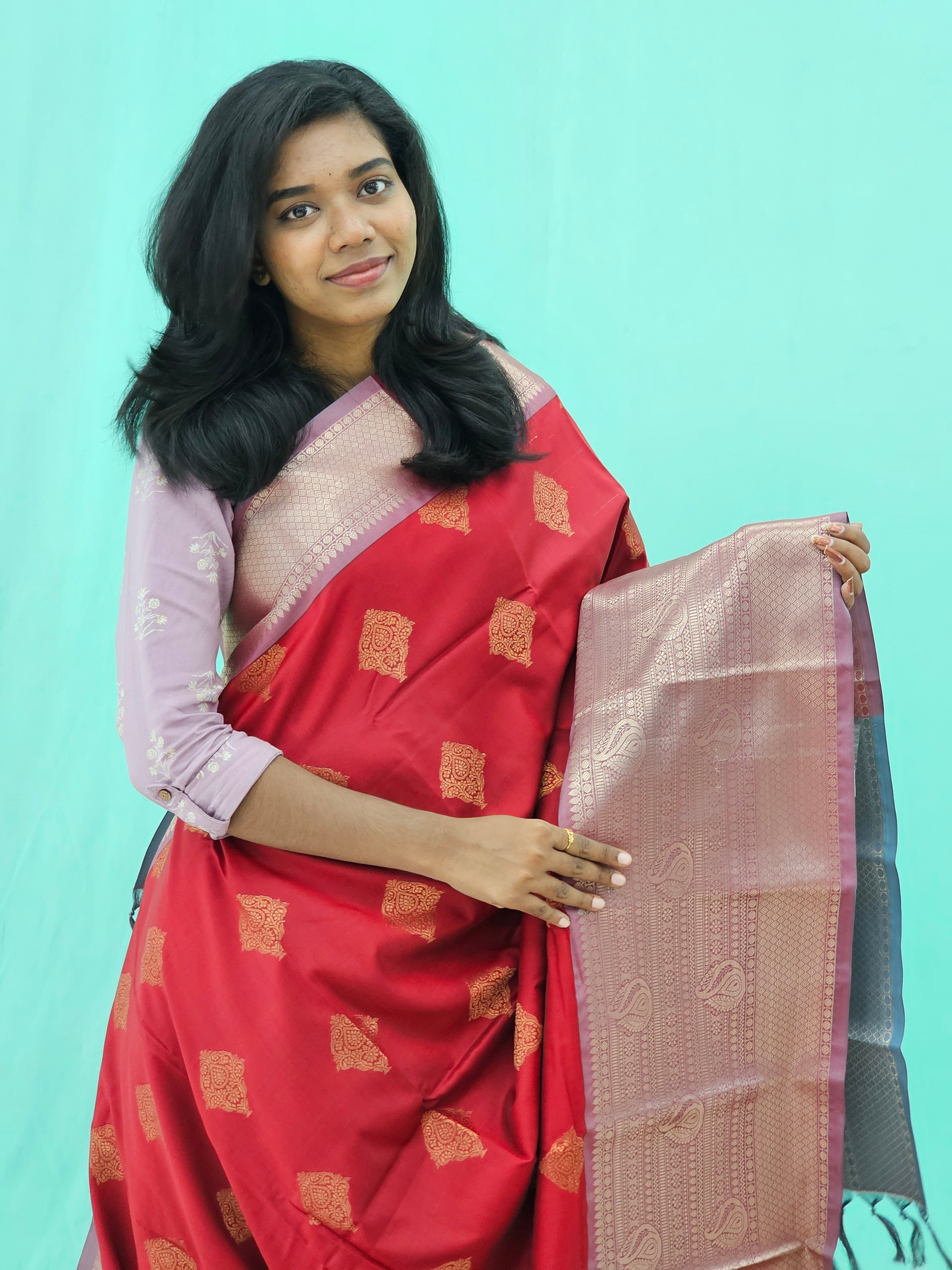 Kanchipuram Blended Trending Silk Saree 132