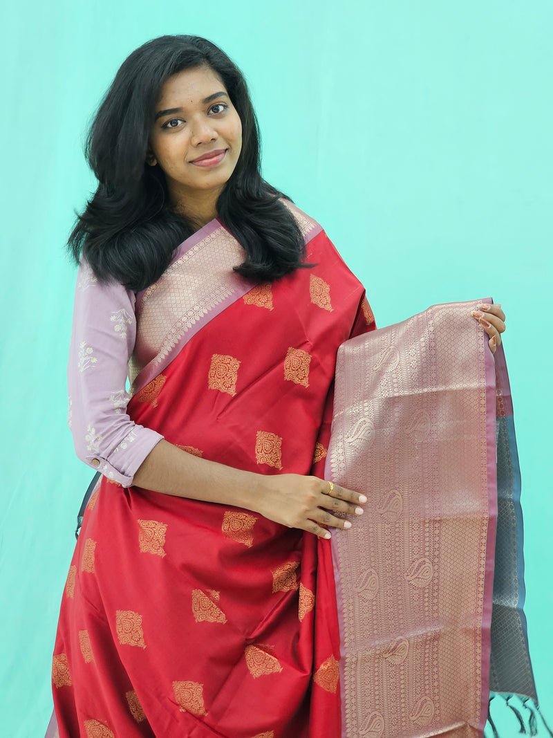 Kanchipuram Blended Trending Silk Saree 132