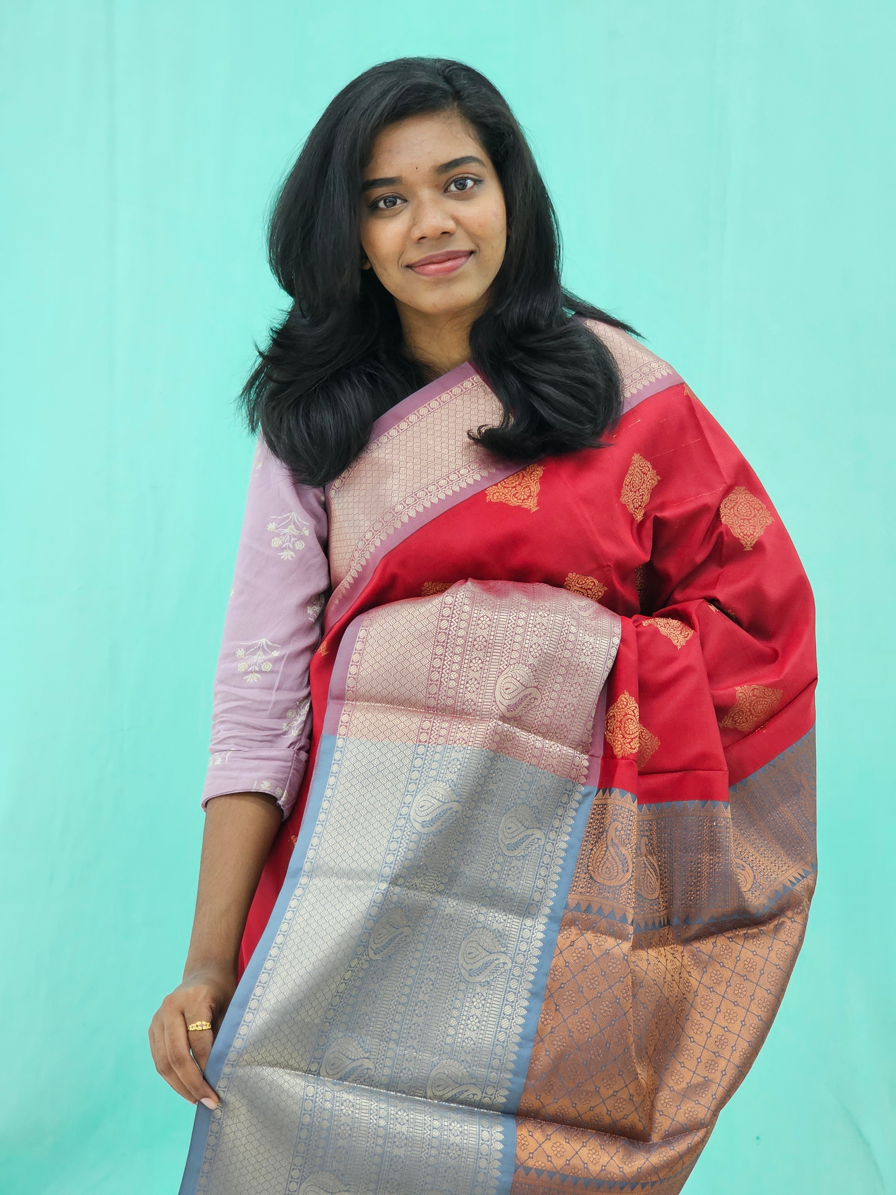 Kanchipuram Blended Trending Silk Saree 132