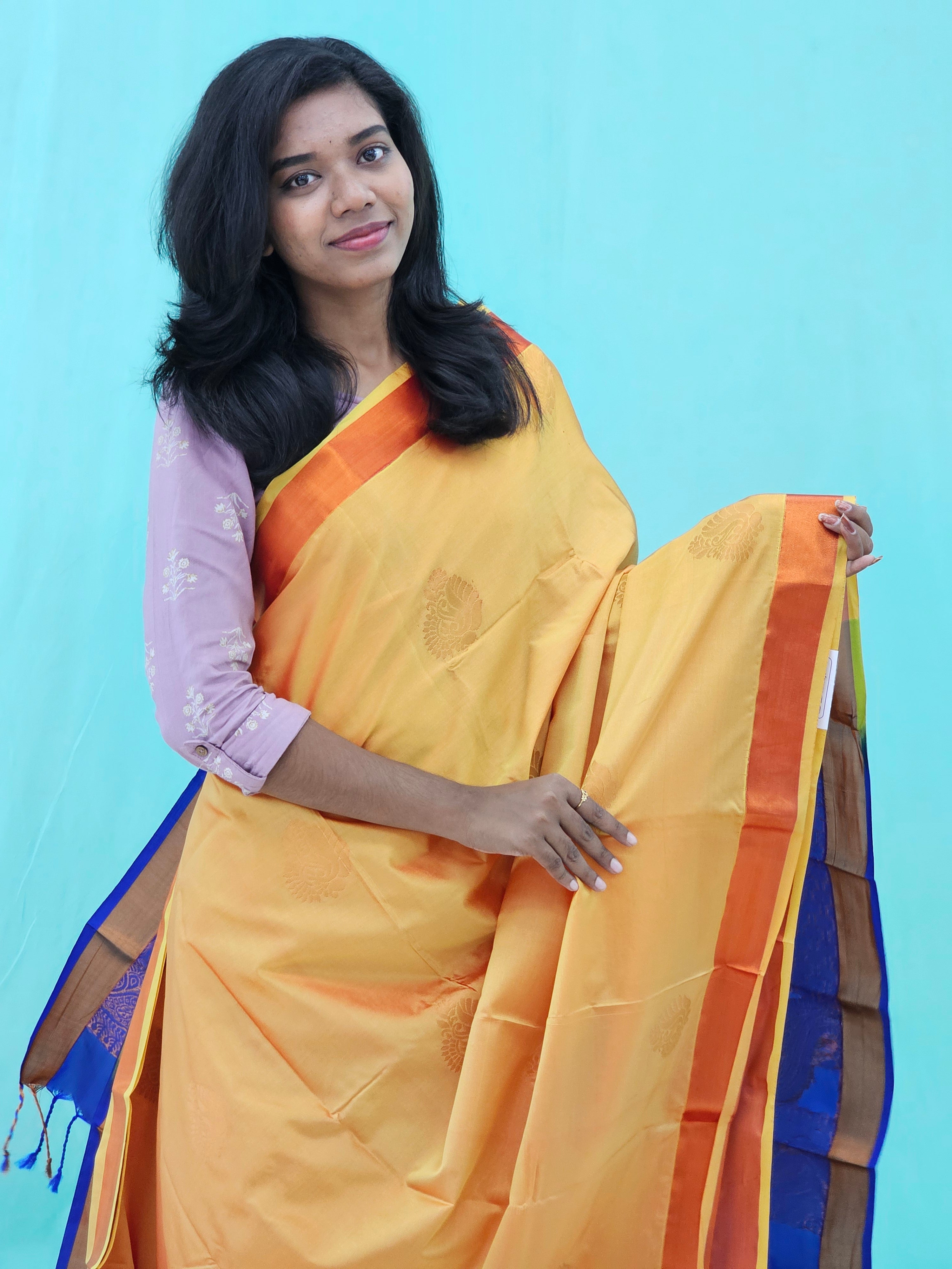 Kanchipuram Blended Trending Silk Saree 134