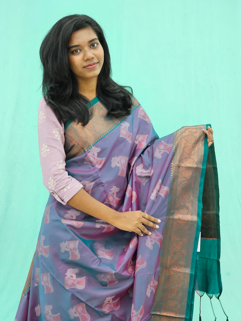 Kanchipuram Blended Trending Silk Saree 140