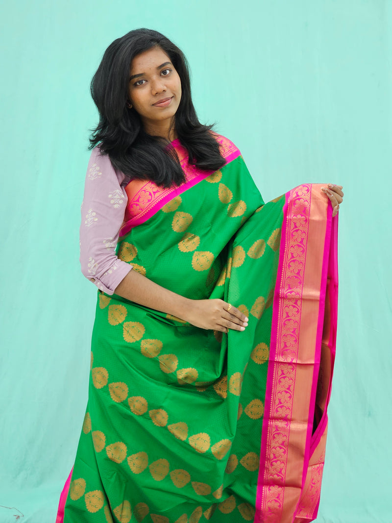 Kanchipuram Blended Trending Silk Saree 156