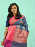 Kanchipuram Blended Fancy Korvai Silk Saree 1286