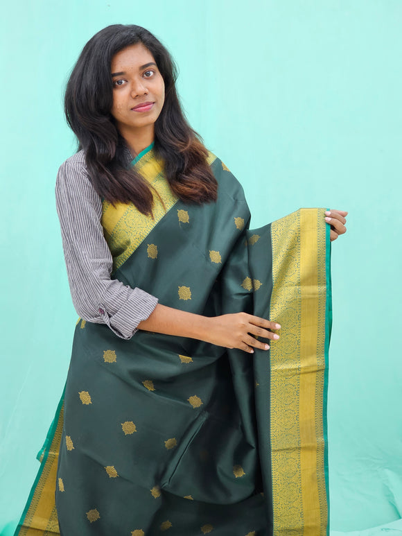 Kanchipuram 100% Pure Silk Saree 003