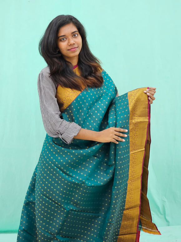 Kanchipuram 100% Pure Silk Saree 005