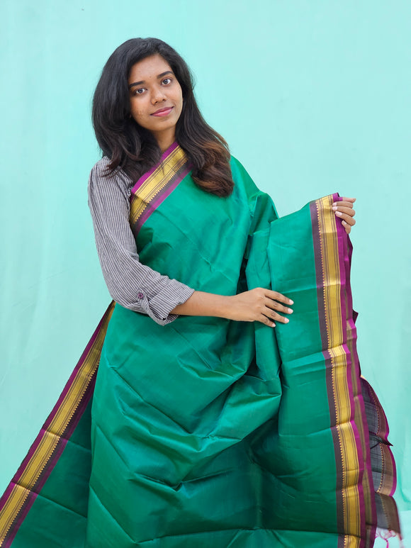 Kanchipuram 100% Pure Silk Saree 012