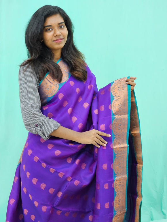 Kanchipuram 100% Pure Silk Saree 022