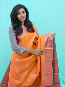 Kanchipuram 100% Pure Silk Saree 044