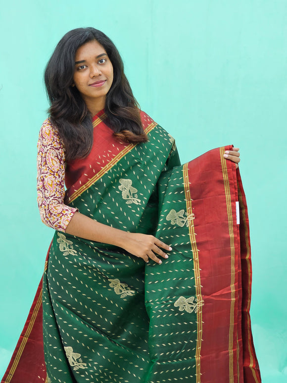 Kanchipuram Pure Trendy Silk Saree 008