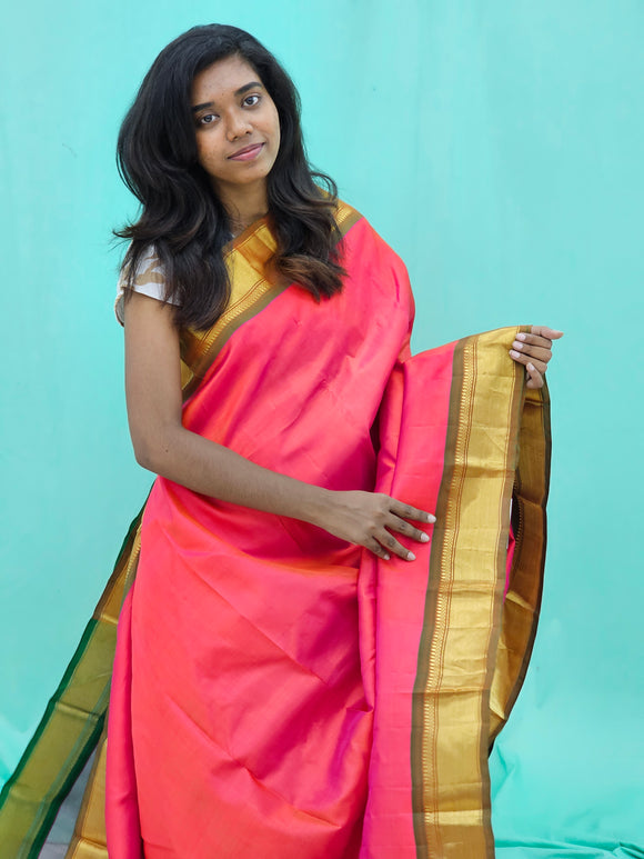 Kanchipuram Pure Soft Silk Saree 001