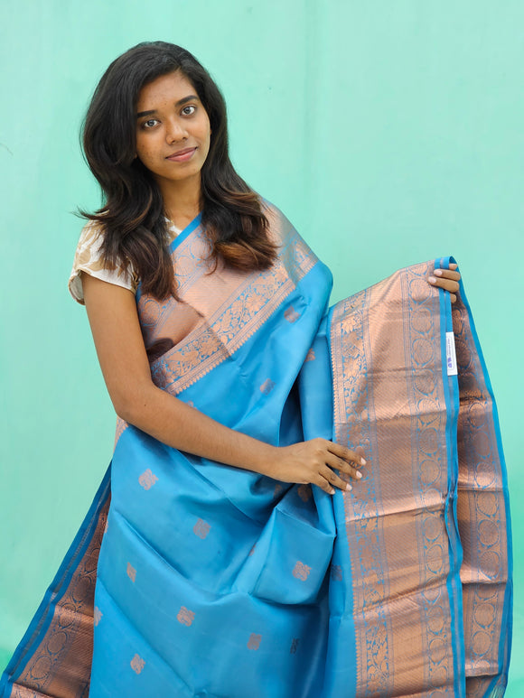 Kanchipuram Pure Butta Fancy Silk Saree 001
