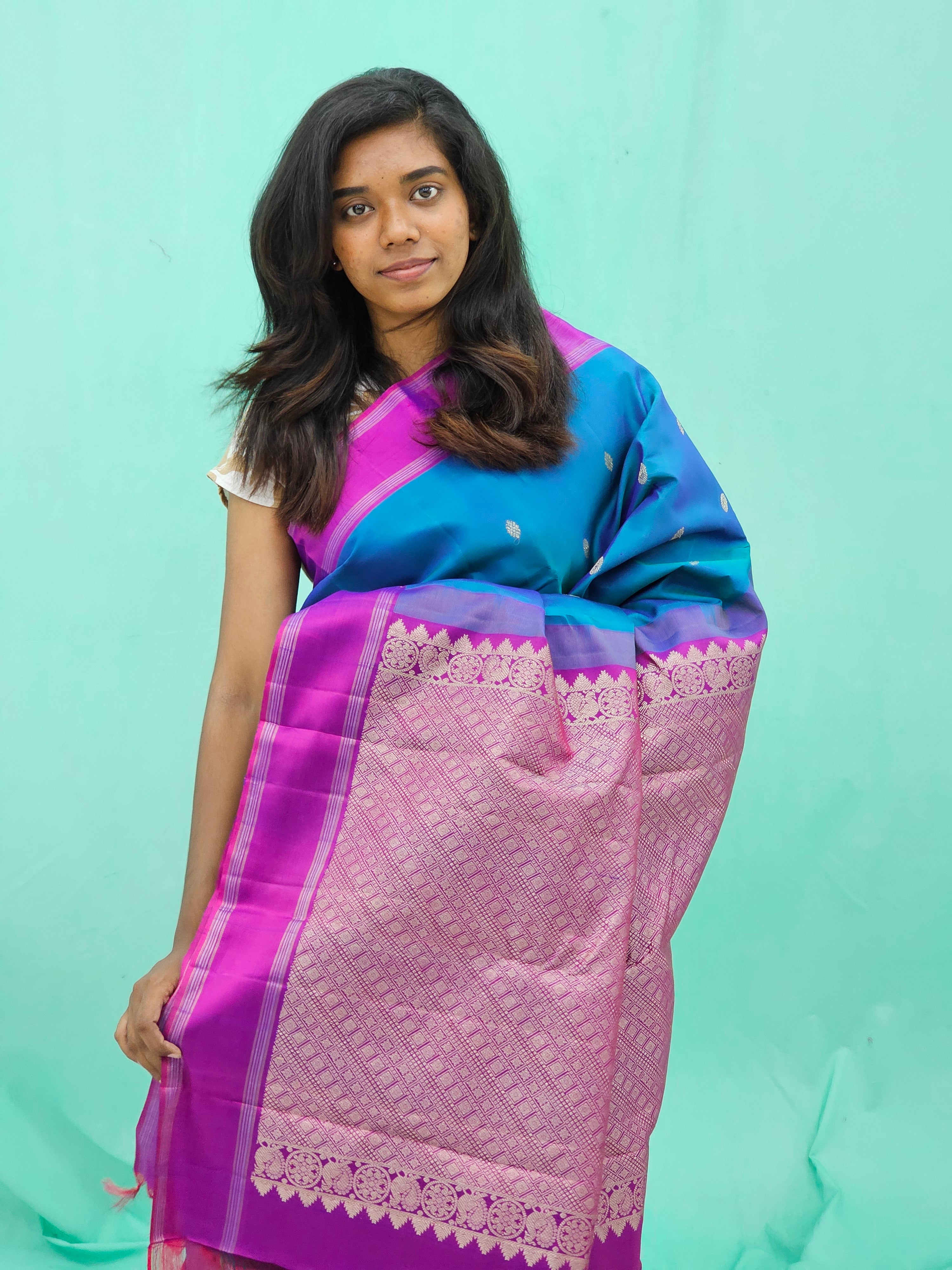 Kanchipuram Pure Elegant Silk Saree 003