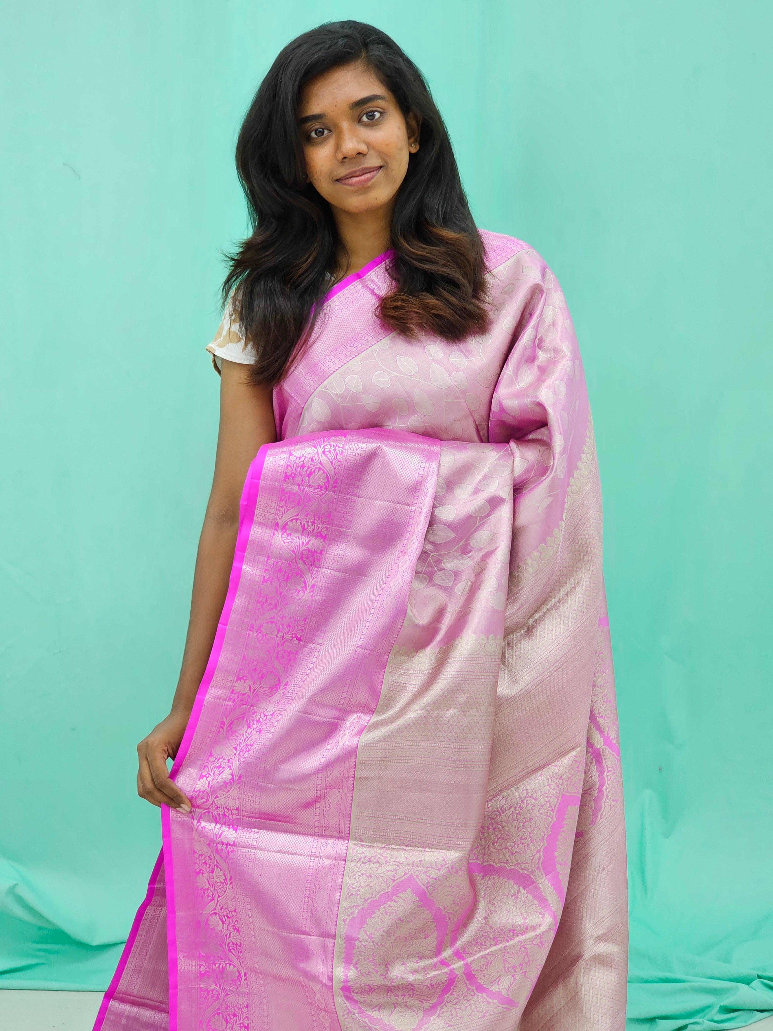 Kanchipuram Pure Tissue Silk Saree 001