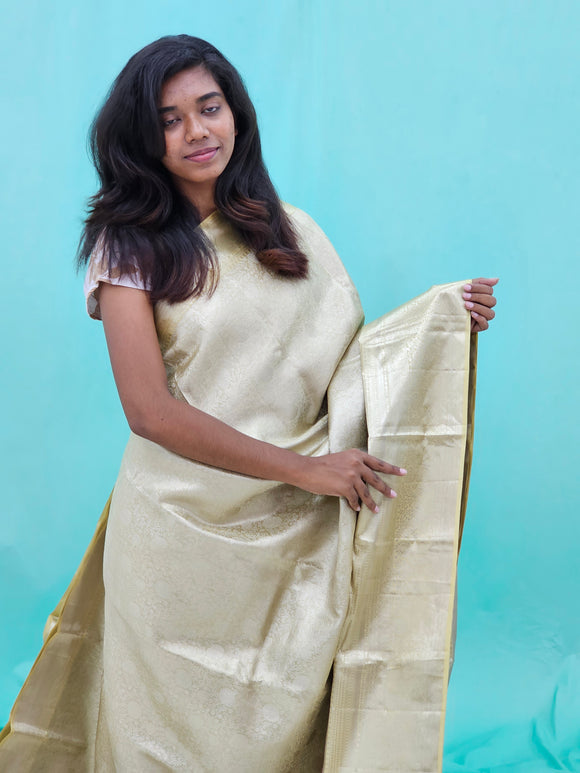 Kanchipuram Pure Tissue Silk Saree 002