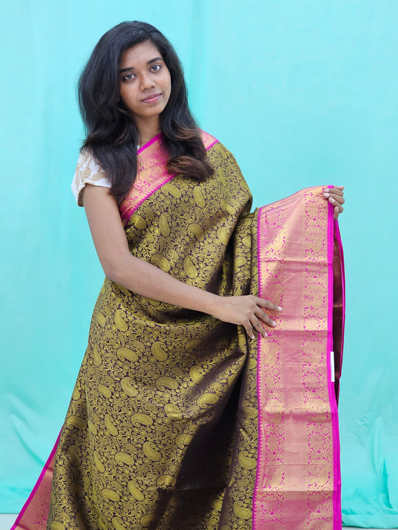 Kanchipuram Pure Tissue Silk Saree 006