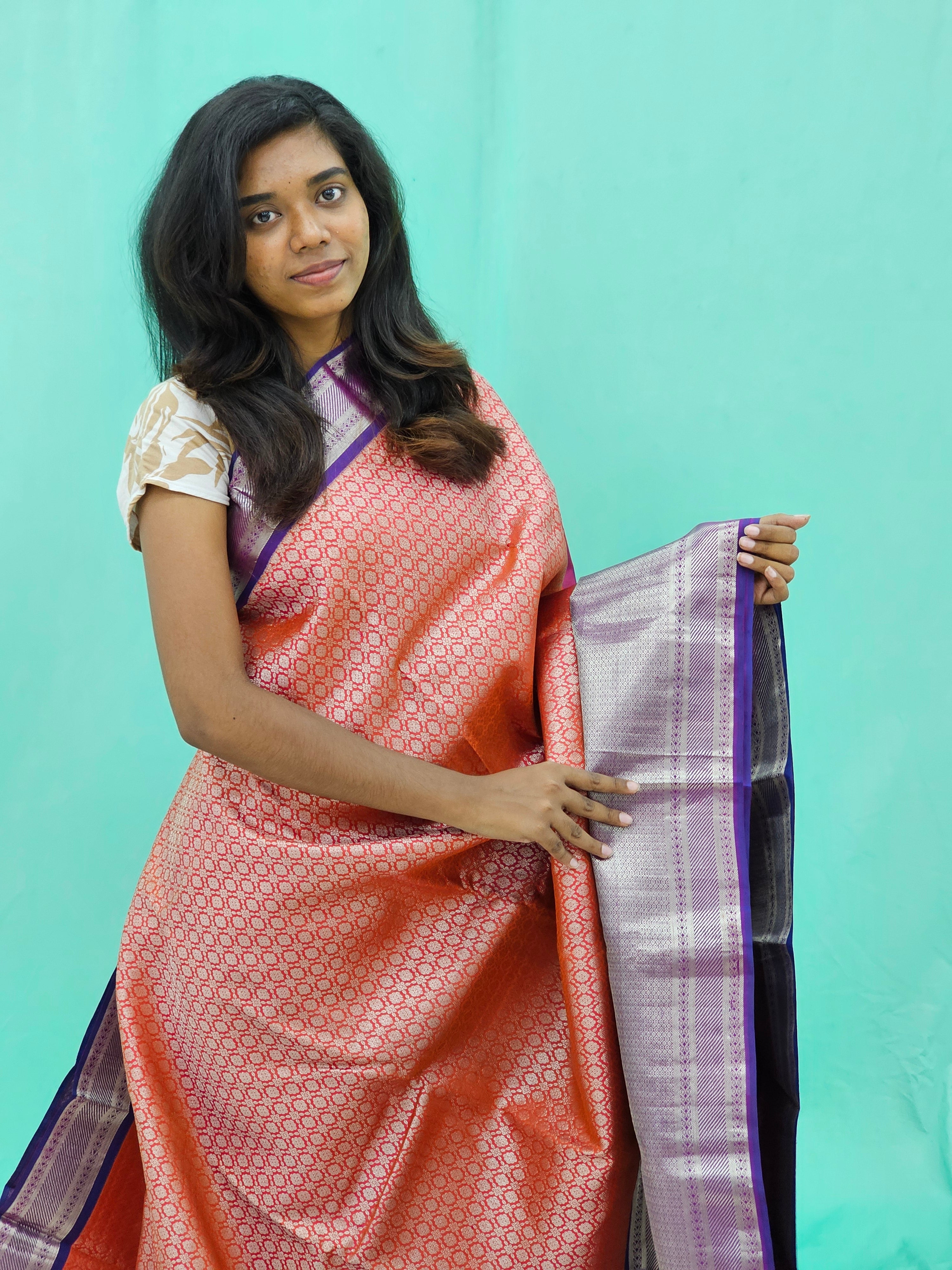 Kanchipuram Pure Tissue Silk Saree 008