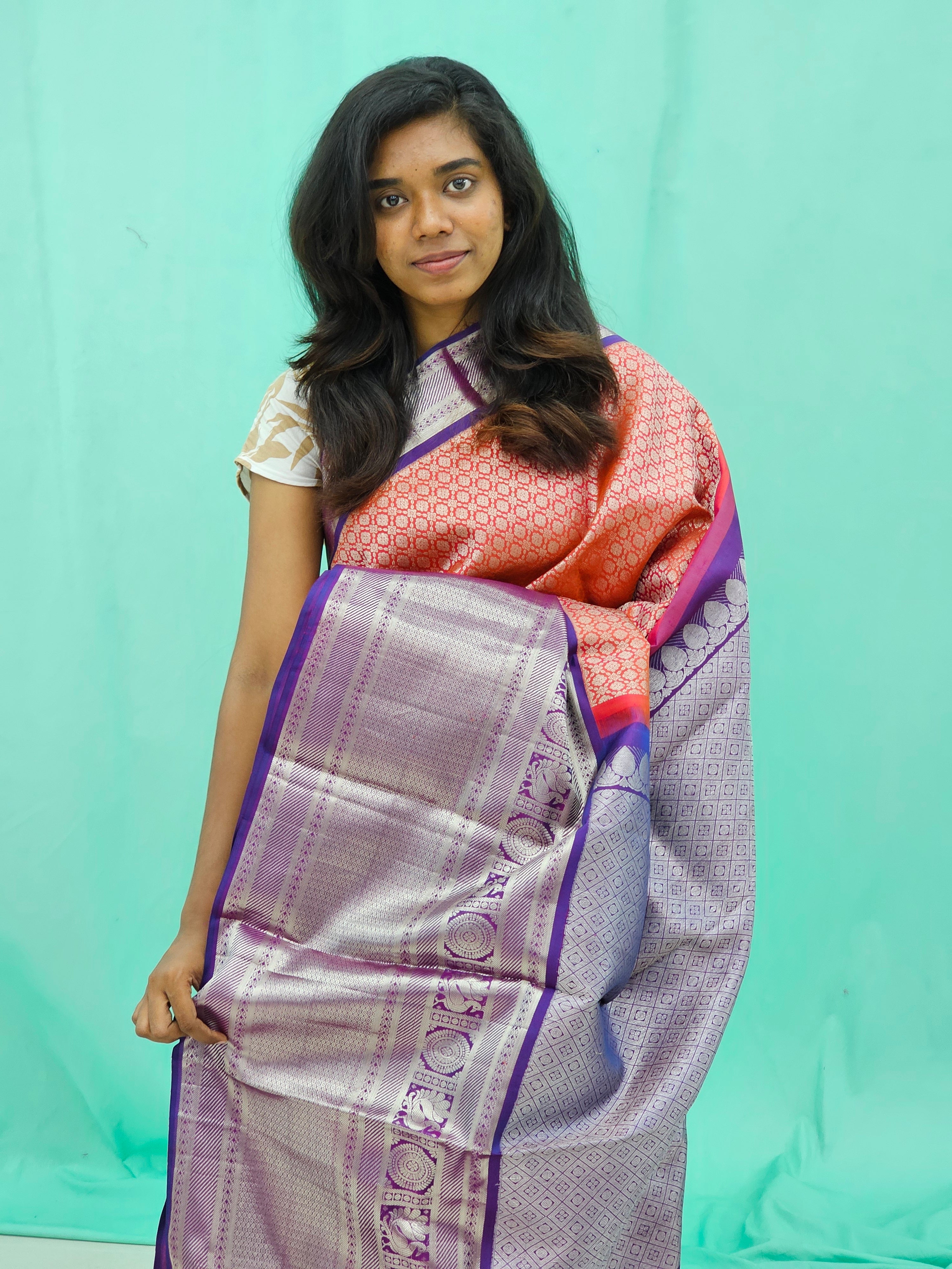 Kanchipuram Pure Tissue Silk Saree 008