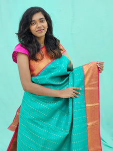 Kanchipuram Pure Luxurious Silk Saree 004