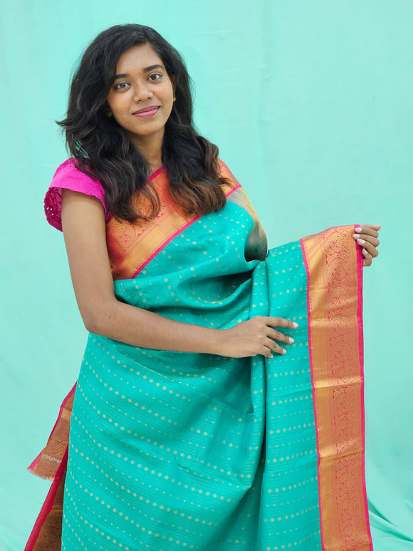 Kanchipuram Pure Luxurious Silk Saree 004