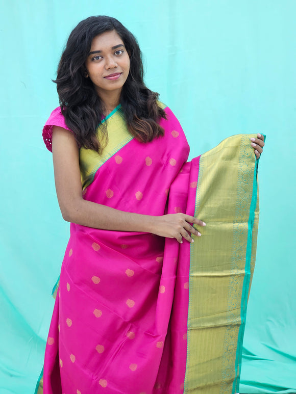 Kanchipuram Pure Luxurious Silk Saree 006