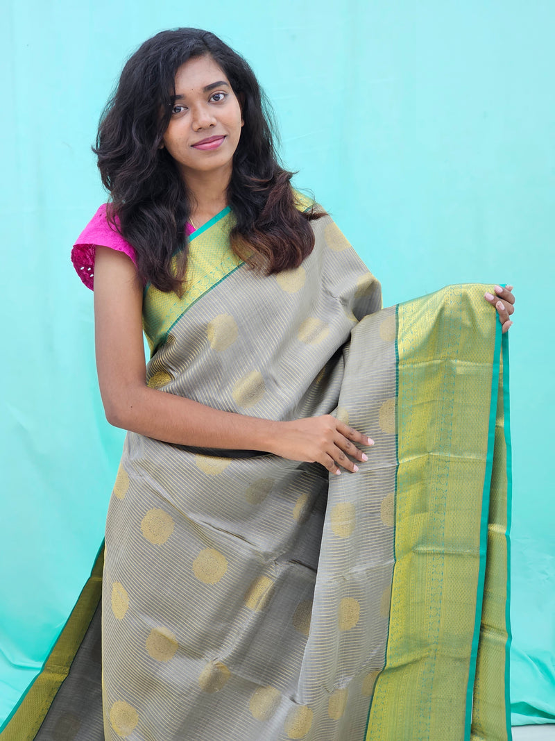 Kanchipuram Pure Luxurious Silk Saree 015