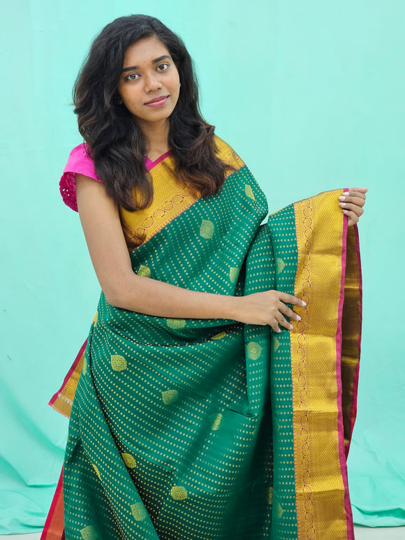 Kanchipuram Pure Luxurious Silk Saree 019