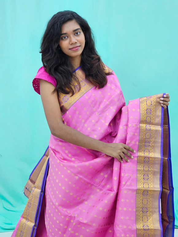 Kanchipuram Pure Luxurious Silk Saree 020