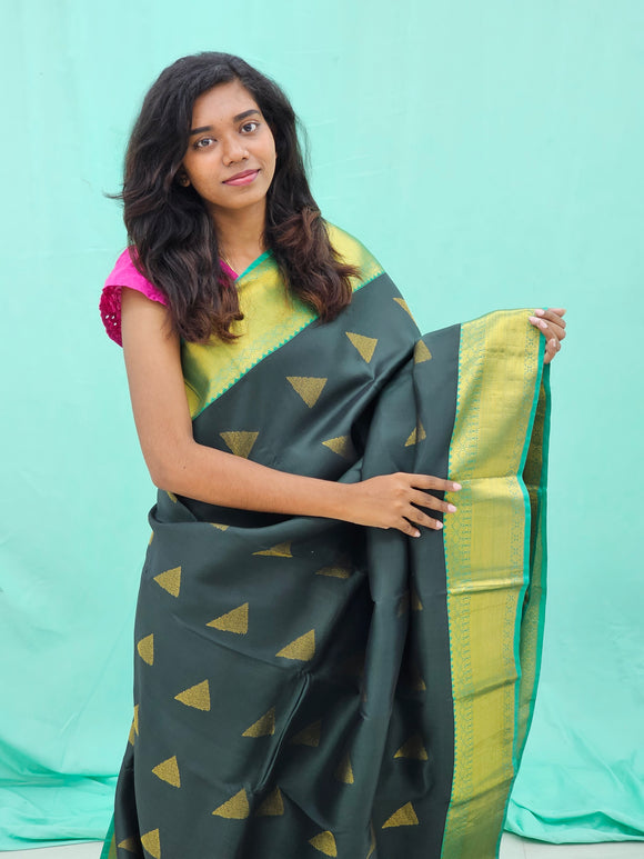 Kanchipuram Pure Luxurious Silk Saree 021