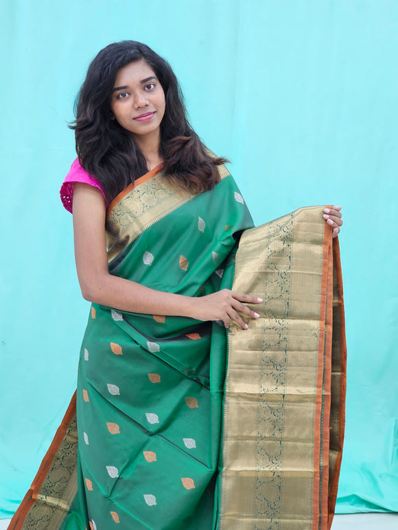 Kanchipuram Pure Luxurious Silk Saree 025