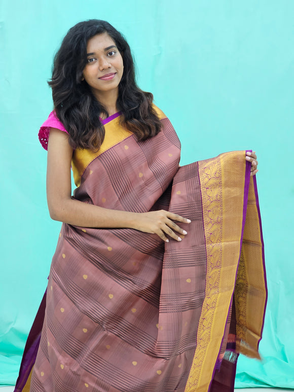 Kanchipuram Pure Luxurious Silk Saree 034