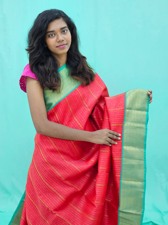 Kanchipuram Pure Luxurious Silk Saree 037
