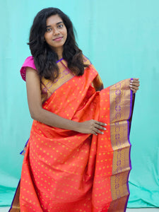 Kanchipuram Pure Luxurious Silk Saree 046