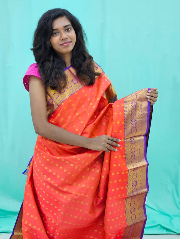 Kanchipuram Pure Luxurious Silk Saree 046