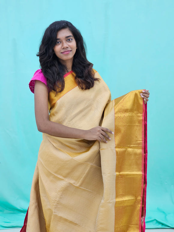 Kanchipuram Pure Luxurious Silk Saree 049