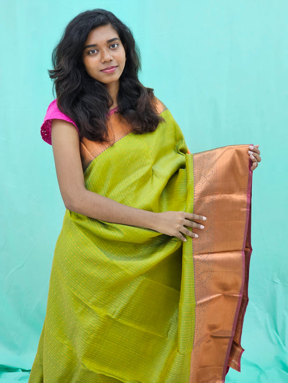 Kanchipuram Pure Luxurious Silk Saree 064