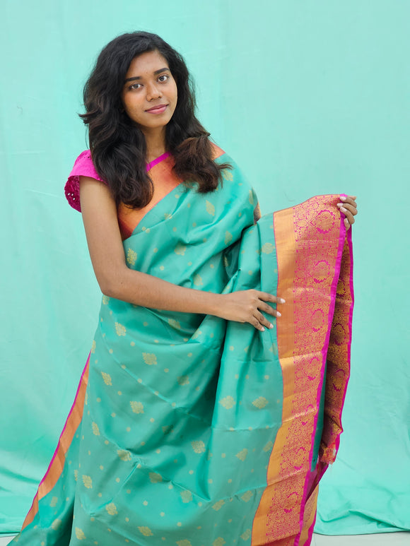 Kanchipuram Pure Luxurious Silk Saree 068
