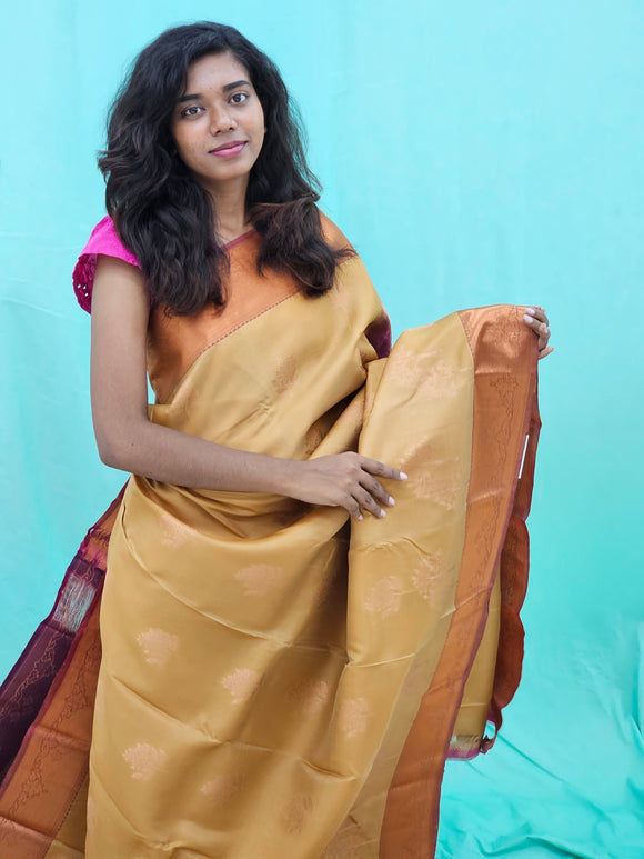 Kanchipuram Pure Luxurious Silk Saree 069