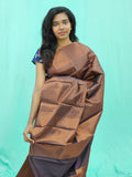 Kanchipuram Blended Copper Fancy Silk Saree 003
