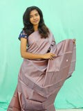 Kanchipuram Blended Copper Fancy Silk Saree 006