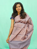 Kanchipuram Blended Copper Fancy Silk Saree 006
