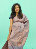 Kanchipuram Blended Copper Fancy Silk Saree 008