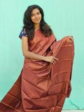Kanchipuram Blended Copper Fancy Silk Saree 011