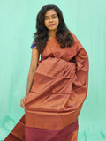 Kanchipuram Blended Copper Fancy Silk Saree 011