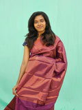 Kanchipuram Blended Copper Fancy Silk Saree 013